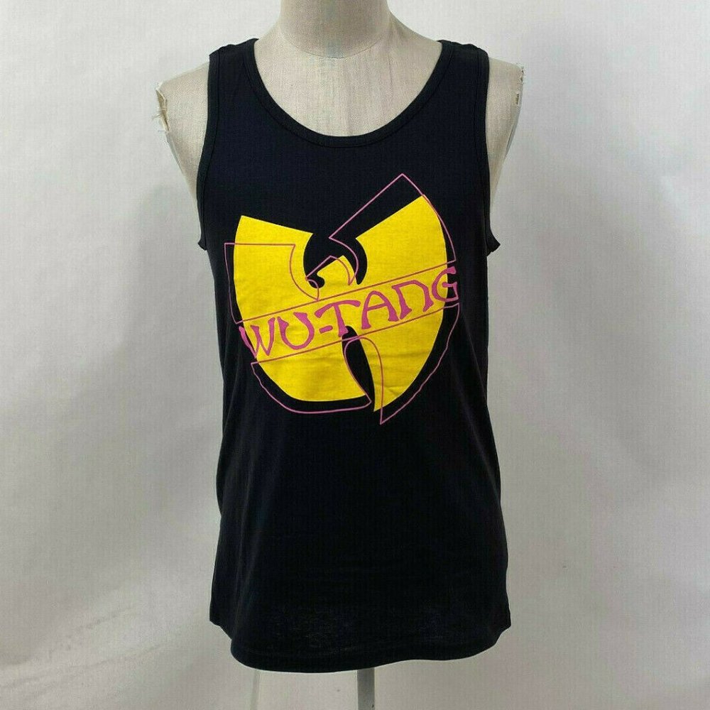 Urban Outfitters Tank Top Wu-Tang Clan Logo Black